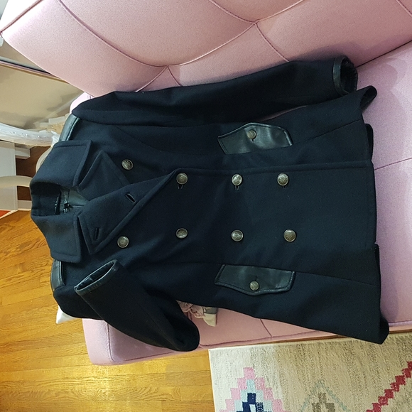 Rag & Bone Navy Military Jacket - Picture 9 of 12